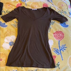 James purse brown soft tee